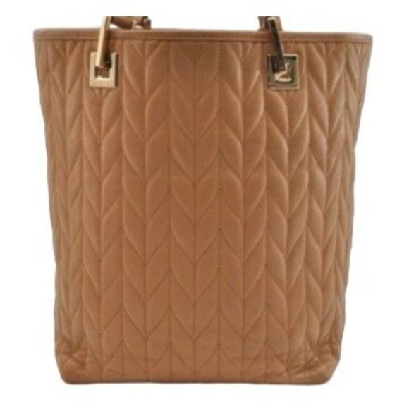 Gucci Camel Matelasse Leather Two Strap Tote with Bold Chrome - Picture 12 of 16